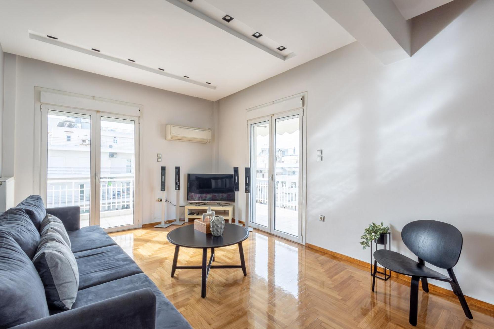 A Luxury & Comfortable Apt In Athen Eksteriør billede